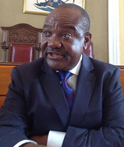 City of Harare mayor, Bernard Munyenyeni