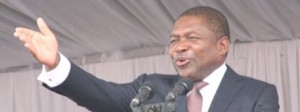 Mozambican President Filipe Nyusi