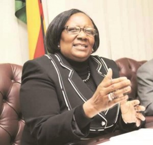Public Service Minister Prisca Mupfumira