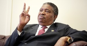 VP Phelekezela Mphoko: extremely frustrated.
