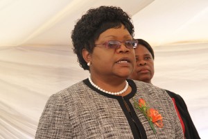 Former vice president, Joice Mujuru.
