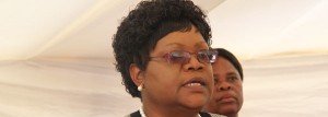 Former vice president, Joice Mujuru.