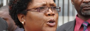 Former deputy president Joice Mujuru