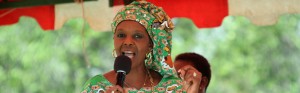 I have a lot of things for you ... Grace Mugabe in Mbare