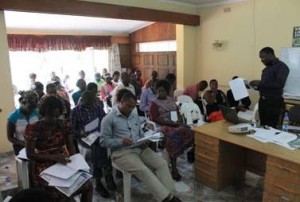 Participants analysing the NPRC bill