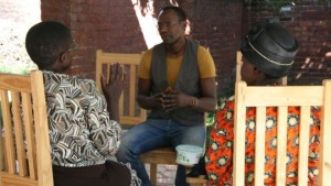 Dr Chibanda says the simple act of talking can make a huge difference to a person's life 