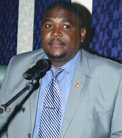 Arrested ... Gweru mayor Hamutendi Kombayi