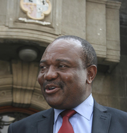 Suspended ... Harare mayor, Bernard Manyenyeni