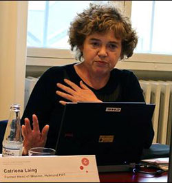 Under attack ... British Ambassador to Zimbabwe, Catriona Laing