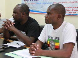 Ready to name and shame ... Godfrey Tsenengamu and Godwin Gomwe