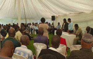 Participants during the Bulawayo hearing