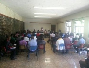 Some of the participants during the Gweru hearings