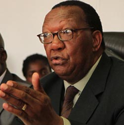 Zimbabwe agriculture minister Joseph Made