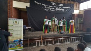 A scene from the NPRC play