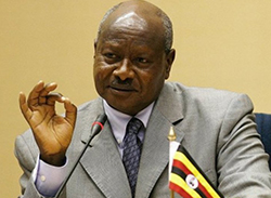 Came to power in 1986 ... President Yoweri Museveni