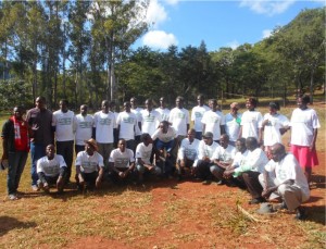 Group photo after the training