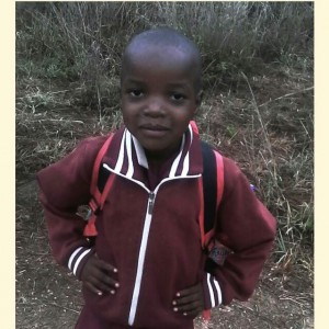 HAPPIER TIMES….The late Nyasha arriving home from school