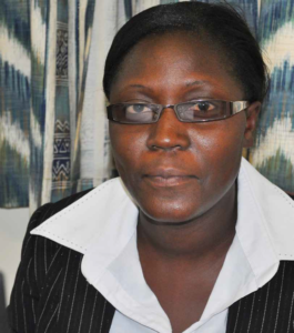 Fighting for women and children’s rights.. Peggy Tavagadza
