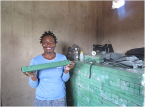 Rudo Mazhandu grew a successful soap making business following training through Zimbabwe:Works