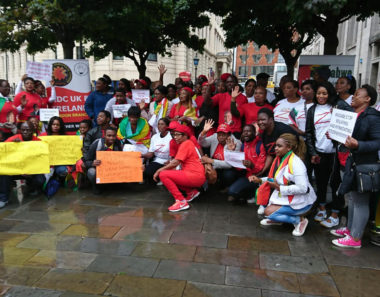 ZHRO and MDC U.K. & Ireland Youth Assembly in joint demonstration