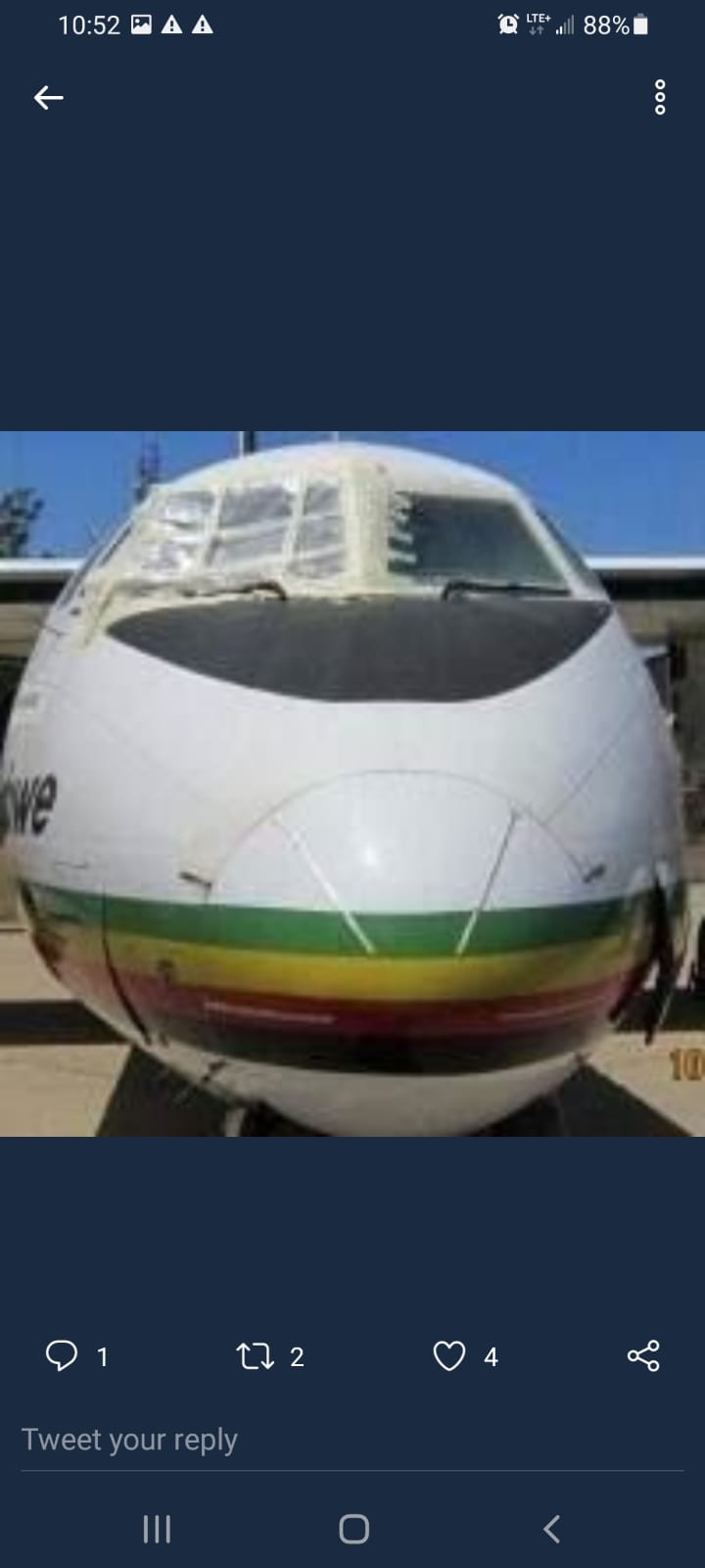 Air Zimbabwe banned from flying in the European Union airspace