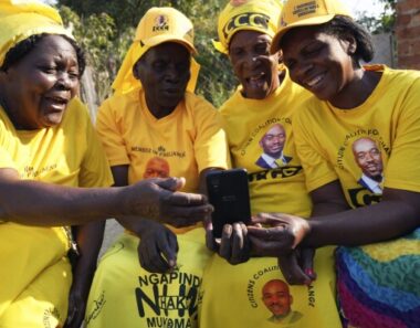 In rural Zimbabwe, a group of grandmothers counters alleged election intimidation, bias on WhatsApp