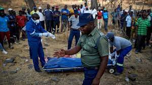 Zimbabwe searches for mine survivors as relatives lose hope