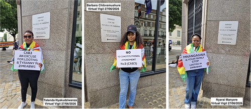 Zimbabwe Vigil Diary 27th June 2026