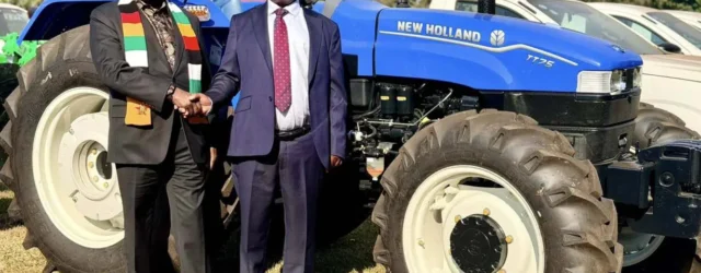 Mnangagwa donation of farm equipment to ex-chief justice raises stink