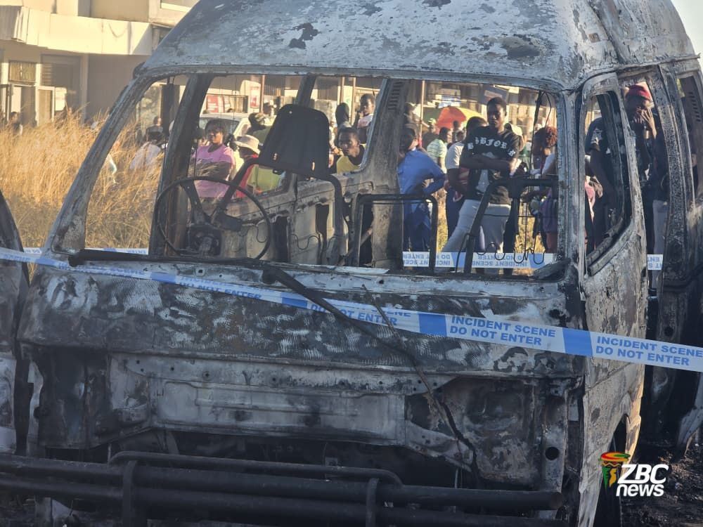 Driver, conductor arrested over kombi fire that killed 7 children