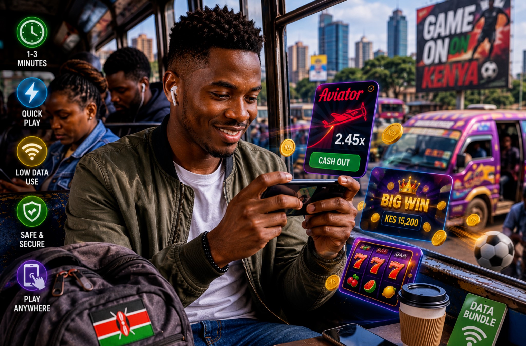 Why Short Mobile Games Fit Kenya’s Busy Daily Routine