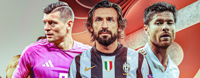 Comparing traditional football playmakers with deep-lying ones