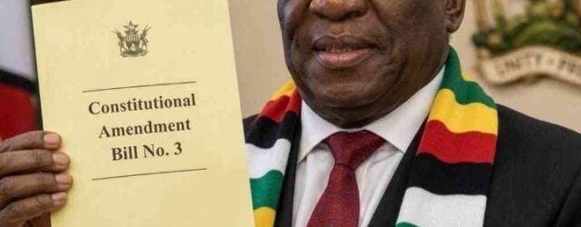 Statement on the secretive assent to constitutional amendment no. 3 act: ZICOMO