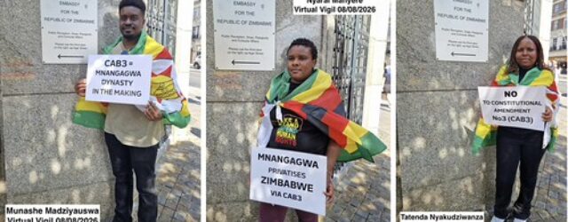 Zimbabwe Vigil Diary 8th August 2026