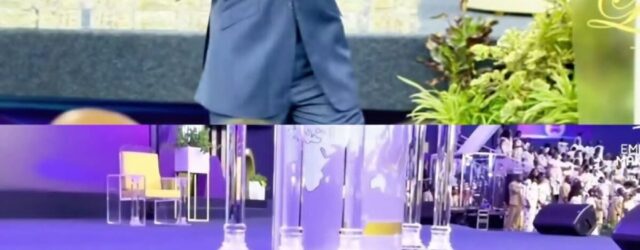 Makandiwa displays US$1 million cash gift from Chivayo before cheering congregation