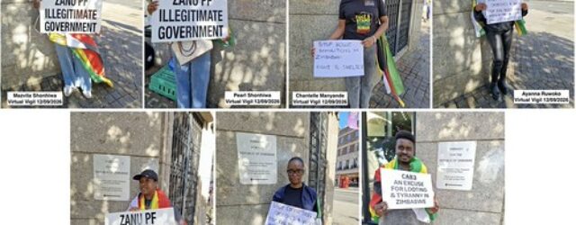 Zimbabwe Vigil Diary 12th September 2026