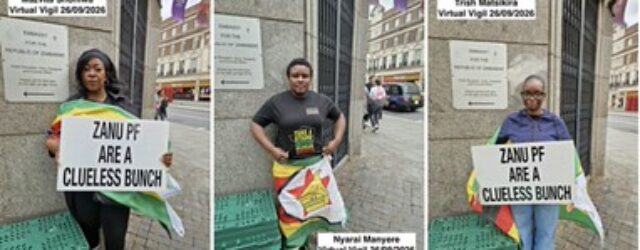 Zimbabwe Vigil Diary 26th September 2026