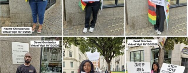 Zimbabwe Vigil Diary 10th October 2026